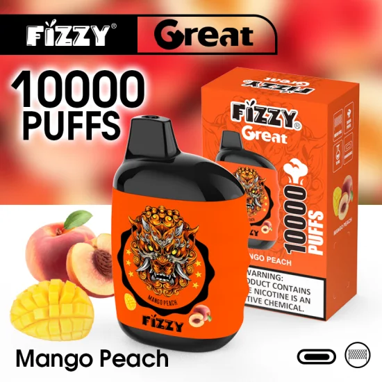 Penna usa e getta per sigaretta elettronica Vape monouso Fizzy di prezzo di fabbrica più nuovo della Corea del Sud 10000 Puff 18ml